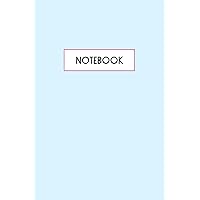 Light Blue Notebook - Matching It's the Depression for Me Book - Blank Ruled Notebook 5.25