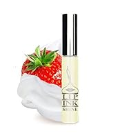 LIP INK Vegan Flavored Lip Shine Moisturizers - Strawberries & Cream