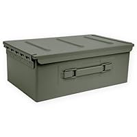 Heavy Duty Metal Ammo Can, Tactical Waterproof Lockable Ammo Crate, Airtight Steel Ammunition Storage, Black Sierra Thick Steel Storage Box for any Caliber Ammo and Magazines, Tools…