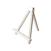 Fukui Metal Craft Wooden Tabletop Easel, Large, White, 6585-C
