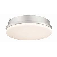 Fanimation Kute LED Ceiling Fan Light Kit - Brushed Nickel, 5.51 inch