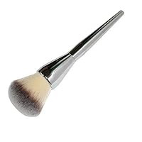 Professional Cosmetic Foundation Face Blush Powder Makeup Brush Tool Silver Black