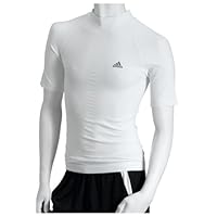 adidas Men's Short-Sleeve Body Mapping Compression Seamless Top