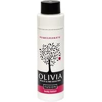 Olivia Olive Beauty :Refreshing Body Lotion with Organic Olive Fruit & Pomegranate extracts, from Greece, 10.1 oz.