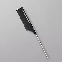 Tony & Guy Professional Hair Tail Comb Salon Cut Comb Styling Stainless Steel Spiked Tool For Beauty,black,M