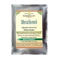 Brahmi Powder – Bacopa Monnieri – Supports Focus, Concentration, Alertness – Non GMO, Organic, Vegan – 454 GMS