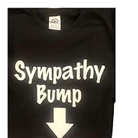 Sympathy Bump funny men's shirt pregant tshirt wife expecting baby