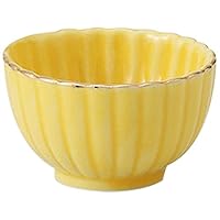 Set of 10 Yellow Chrysanthemum Shaped Mini Delicacy, 1.6 x 1.0 inches (4.2 x 2.5 cm), 0.8 oz (23 g), Delicacy, Restaurant, Commercial Use, Japanese Tableware, Japanese Restaurant, Commercial Use