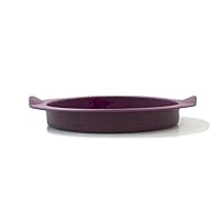 Tupperware 39387 Silicone Baking Mould Smooth Round Purple Small 16 cm