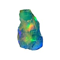 04.55Cts 100% A+ Natural Ethiopian Welo Opal Rough Stone, Raw Crystal, October Birthstone, Jewelry Making Gemstone, Ultra Fire Striking Opal, Opal Rock, Handpicked Stone, Size-08X14X06MM