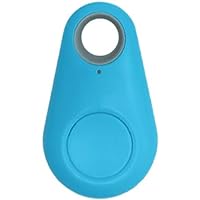 Megtaight Mini GPS for Kids Dogs Tracking Device, No Monthly Fee App Locator, Tracker Key Finders Portable Tracking Devices Luggage Anti Lost Dog Locator (B-Blue)