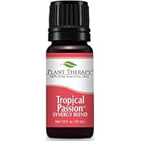 Plant Therapy Tropical Passion Essential Oil Blend 10 mL (1/3 oz) 100% Pure, Undiluted, Therapeutic Grade
