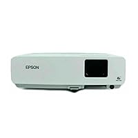 Epson PowerLite 83+ LCD Projector 2200 ANSI HD 1080i, Bundle Remote Control VGA Cable HDMI adapter Power Cord