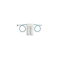 KOHLER 77686-NA Aquifer Double Cartridge Water Filtration System, 2 Count (Pack of 1), White