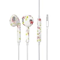 Flower Print Ear Pods with Box