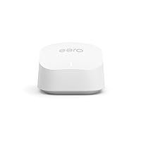 Amazon eero 6+ mesh Wi-Fi router | 1.0 Gbps Ethernet | Coverage up to 140 m2 | Connect 75+ devices | 1-Pack | 2022 release