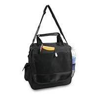 1015 Northwestern Top Loading Square Briefcase Black One Size