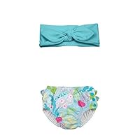 i play. by green sprouts Snap Reusable Swimsuit Diaper and Swim Headband