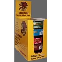 Golden Eagle Herbal Chew Non-Tobacco Chews Wintergreen (Green Label) 1.2 oz. plastic canisters (Pack of 5)