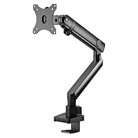 Silverstone SST-ARM13 Monitor Arm, 1 Side, 32 Inches, Compatible with Monitors Up to 19.2 lbs (9 kg)