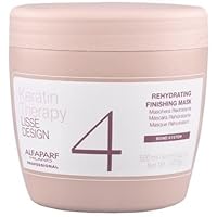 Alfaparf Milano Lisse Design Keratin Therapy Rehydrating Hair Mask - Post Keratin Treatment Deep Conditioning Hair Mask for Frizz Control & Moisture Retention - Dry Hair Treatment (6.7 oz)
