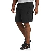 DXL Big + Tall Essentials Men's Big and Tall Twill Cargo Shorts