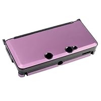 Anti-Shock Hard Aluminum Metal Box Cover Case Shell for Nintendo 3DS Console Color Pink