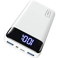 Portable Charger, 22.5W PD3.0 QC4.0 Fast Charging LED Display 20000mAh Power Bank, Tri-Outputs Battery Pack Compatible with iPhone 15 14 13 12 Pro Samsung S22 Google iPad Tablet etc[2023 Version]