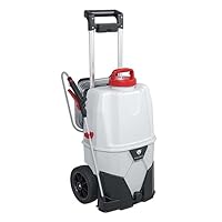 Powerful PULMIC Industrial 35 Electric Sprayer, 9.5 Gallon, Cart Sprayer, 7 Bar Pressure, 3-Hour Autonomy, Dual Removable Lithium Batteries. Acid resistence. Industrial Grade. Accessories Included