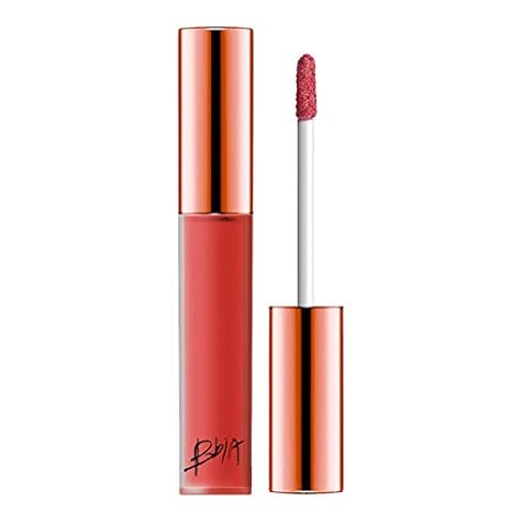 BBIA Last Velvet Lip Tint Flower Series, Lovely Coral Red (17 More Pleasant) 0.18 Ounce