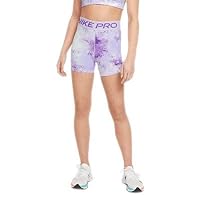 Run Wild 3 Inch Purple Chalk Shorts Girls Size Large Color Purple and White