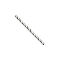 Chisel Stainless Steel Polished 1.2mm Square Snake Chain Jewelry for Women - Length Options: 46 51 56 61