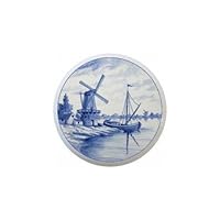 Delft Circles Collection in Blue by MCD on 1.5