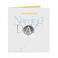 On Your Little Ones Naming Day Cute Nice Verse Luxury Greeting Card - Baby's