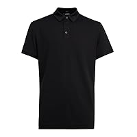 J Lindeberg Mens Tour Tech Regular Fit Golf Polo -Black XXL