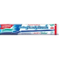 Prepasted Disposable Ortho Toothbrushes - Mint Flavor - 144/Bx