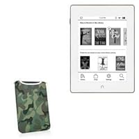 BoxWave Case Compatible with Barnes & Noble Nook GlowLight Plus (2015 Edition 6 in) - Camouflage SlipSuit, Slim Design Camo Neoprene Slip On Pouch