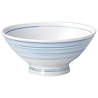 Set of 5 Rice Bowl, Piece Muscle Hair Formula, 5.4 x 2.4 inches (13.7 x 6 cm), Reinforced Japanese Tableware, Sake Cup, Restaurant, Inn, Commercial Use