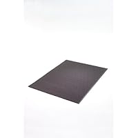 Supermats Heavy Duty Equipment Mat 10GS Made in U.S.A. for Indoor Cycles Recumbent Bikes Upright Exercise Bikes and Steppers (3 Feet x 4 Feet) (36 in x 48 in) (91.44 cm x 121.92 cm) , Black