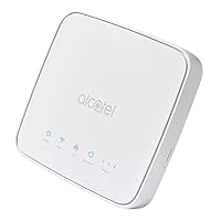Router Alcatel Link Hub 4G LTE Unlocked Worldwide HH41NH Multibam 150 Mbps Wi-Fi (4G LTE USA Latin Caribbean Euro Asia Africa) + RJ45 Up to 32 Users HH41NH-2BTGMXA-1