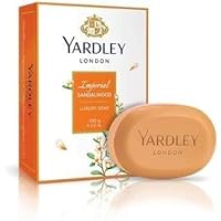 Yardley London Perfumed Siganature Scent of Luxury Soaps 100g (Sandalwood Soap, Pack of 3)