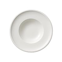 Villeroy & Boch Artesano Original Rim Soup, 9.75 in, Premium Porcelain, White, 1 Count (Pack of 1)