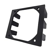 120mm Fan Bracket for Computer 5.25 Inch Drive Bay | PC Fan Mount | 3D Printed PC Accessories | Replace Optical Drive with fan (Black)