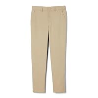 French Toast Men's Slim Fit Taper Leg Stretch Performance Pant