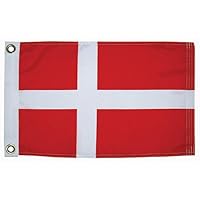 Taylor Made Products 93221 93221 Denmark Courtesy Flag 12x18