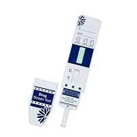 Opiate/Morphine (OPI) Single Panel Drug Test, Pack of 10 Units, FDA Cleared, Highest Cut Off Level 300 NG/ML