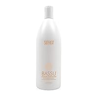 Bassu Moisture Conditioner, Vegan and Paraben Free Conditioning To Add Shine And Moisture, With Moringa and Babassu Oil