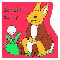 Benjamin Bunny Shaped Bath Book: A Beatrix Potter Bath Book (Peter Rabbit)