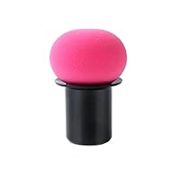 1PCS Mushroom head Makeup Brushes Powder Puff Beauty Cosmetic Sponge With Handle for Foundation Powder blush,B-Rose Red