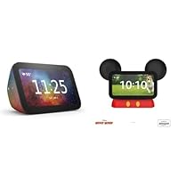 Echo Show 5 Kids Bundle: Includes Echo Show 5 (3rd Gen, 2023 release) Kids | Galaxy & Made For Amazon Disney Mickey Mouse Stand